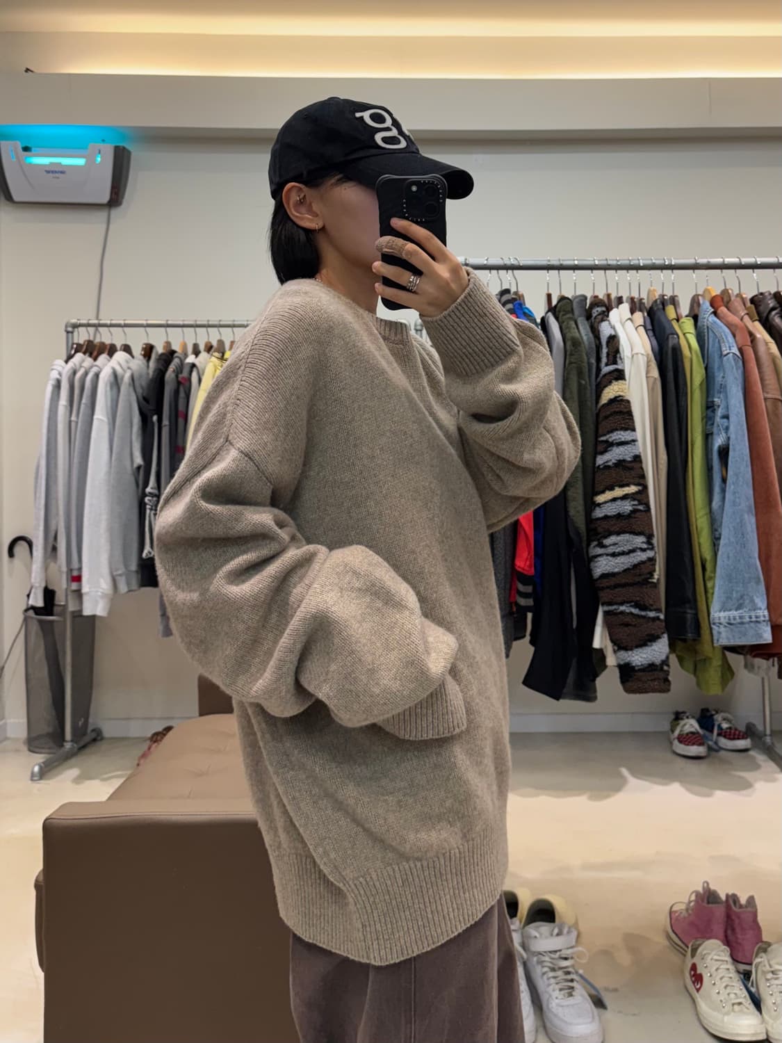 Stein 슈타인 모 빅 니트 상품이미지8