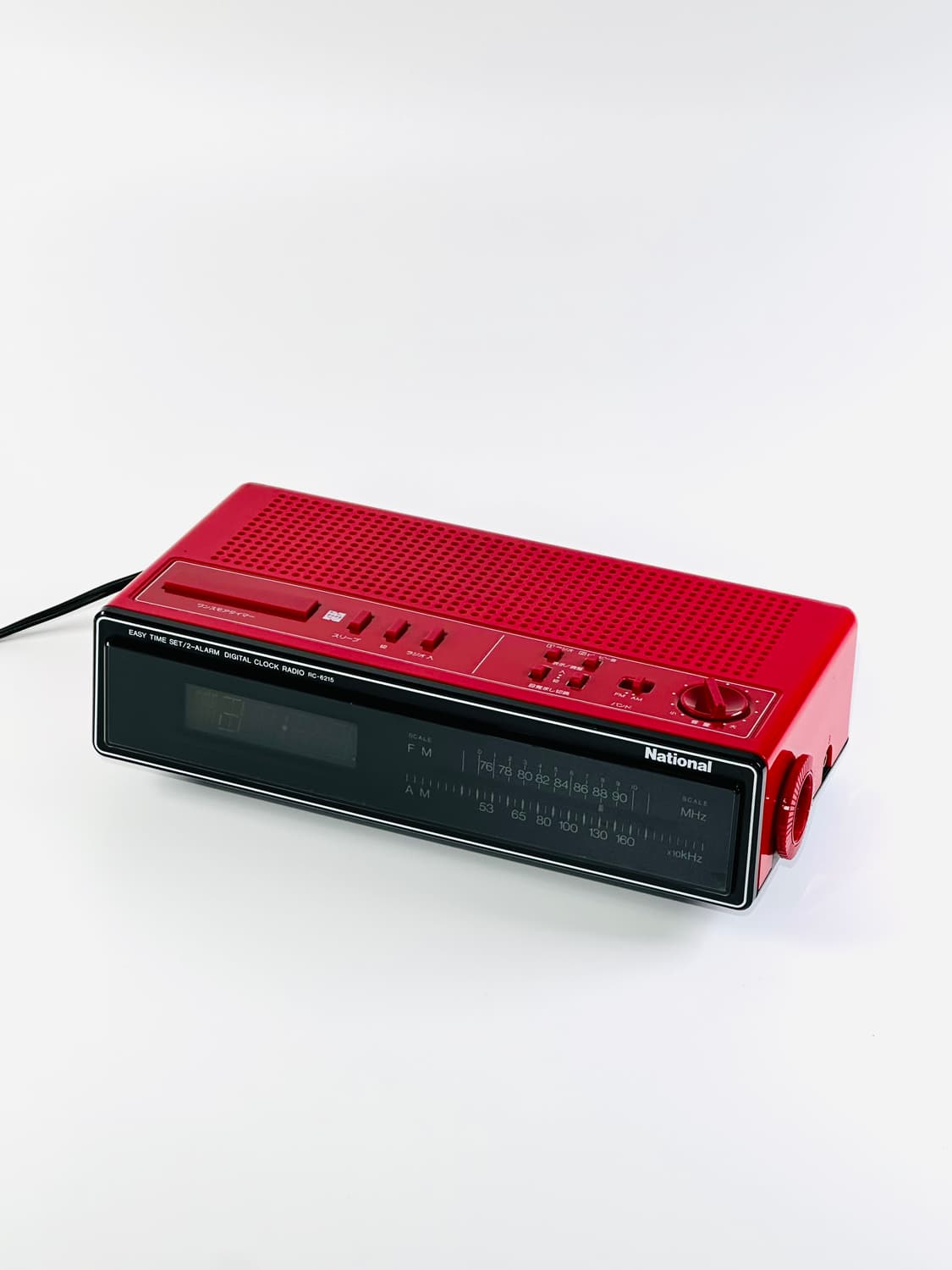 내셔널 빈티지 RC-6215 디지털 라디오 탁상 시계 상품이미지3