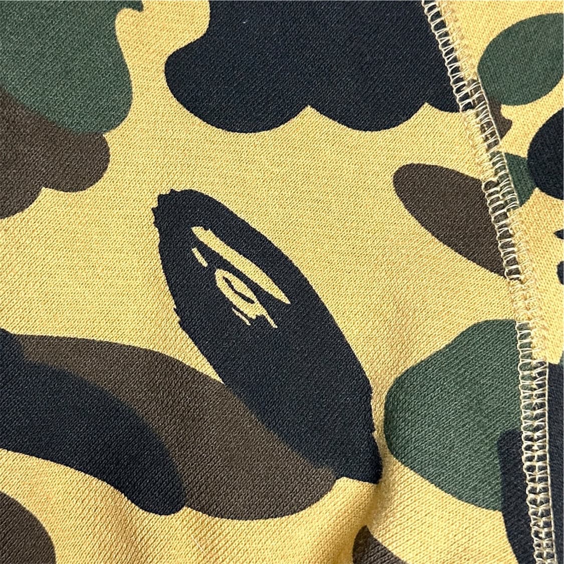 BAPE 1st Camo College Half Sweatshirt 상품이미지5