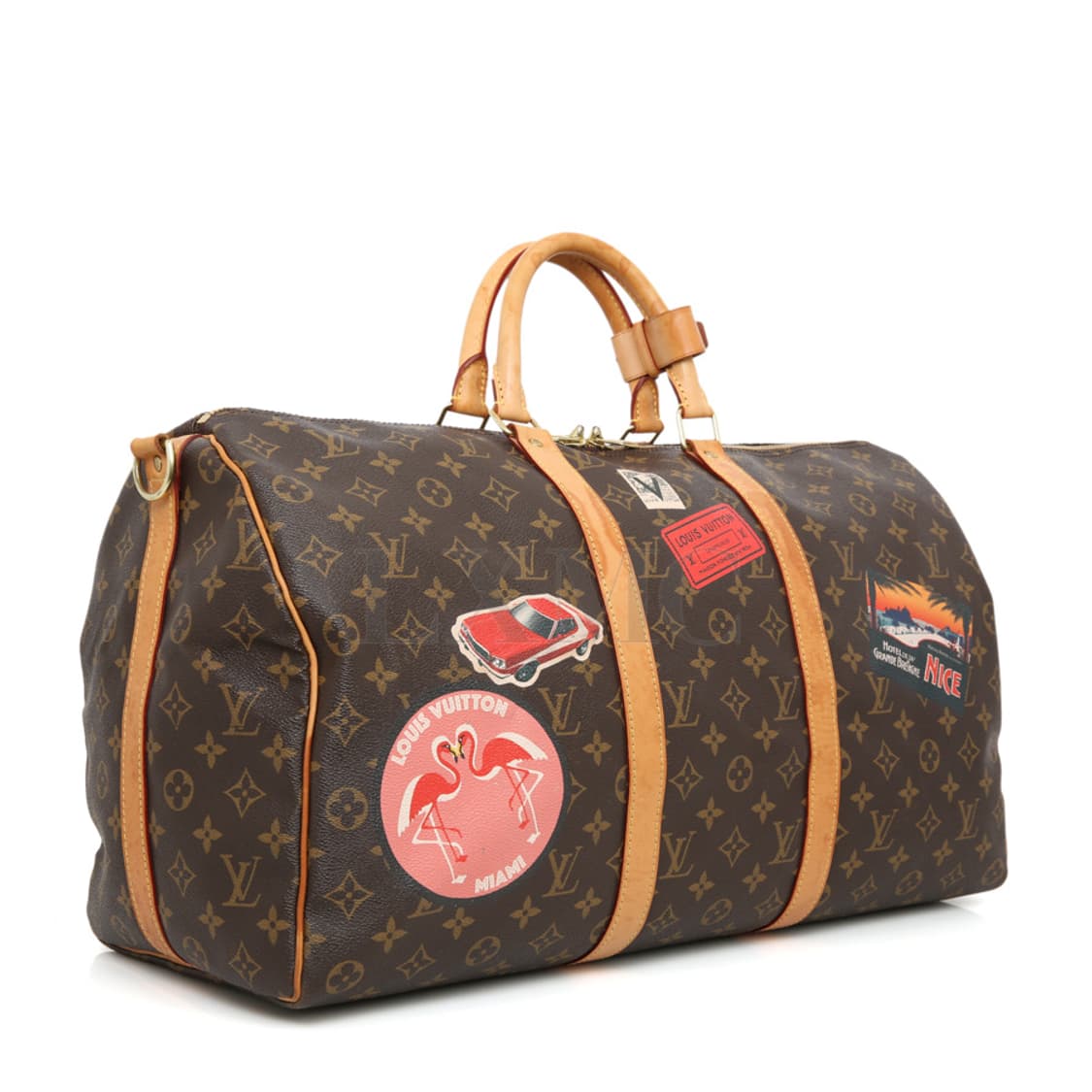 루이비통 월드투어 키폴 50 반둘리에 모노 여행가방 킵올 상품이미지4