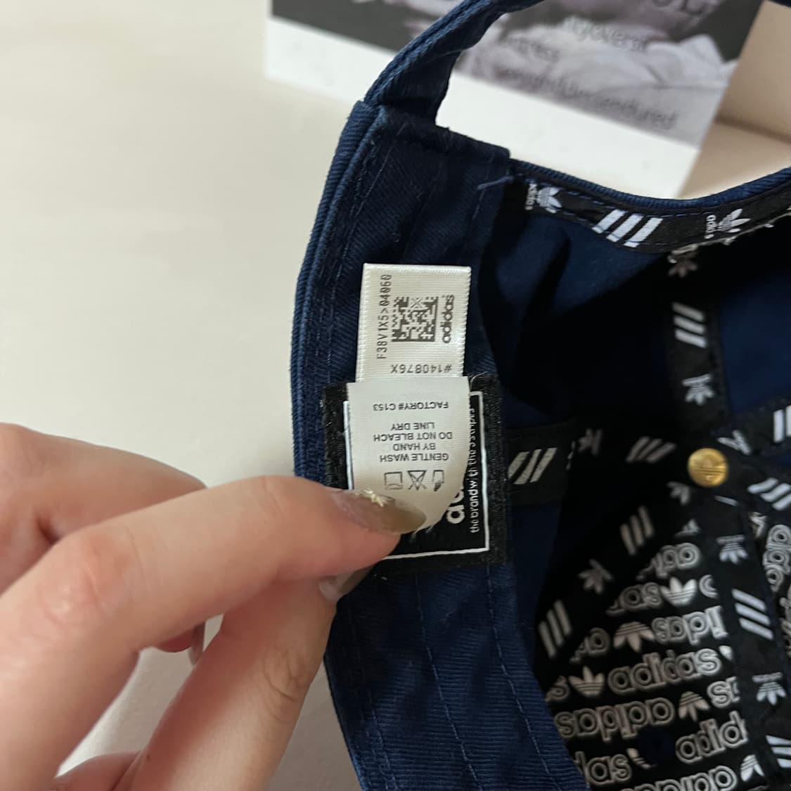 [정품] 아디다스 네이비 트레포일 모자 상품이미지6
