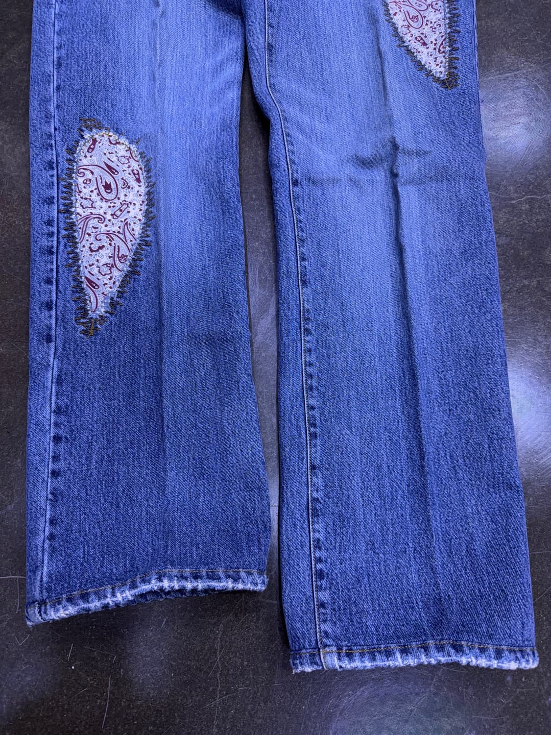 게스 00's 어반핏 페이즐리 리워크 빈티지 데님팬츠 3 상품이미지7