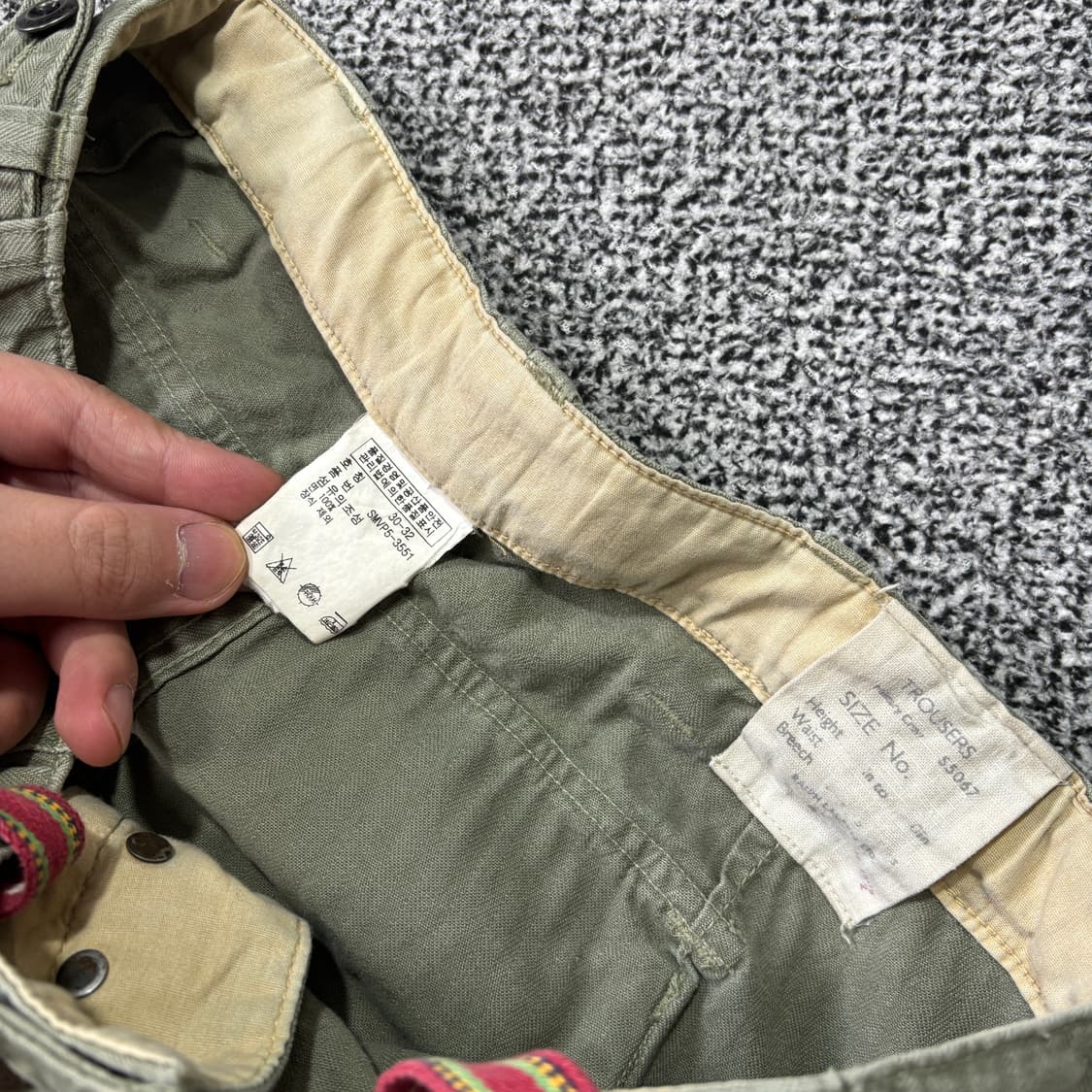 폴로 랄프로렌 스펠 아웃 트라우저 카고 팬츠 (30-32) 상품이미지6