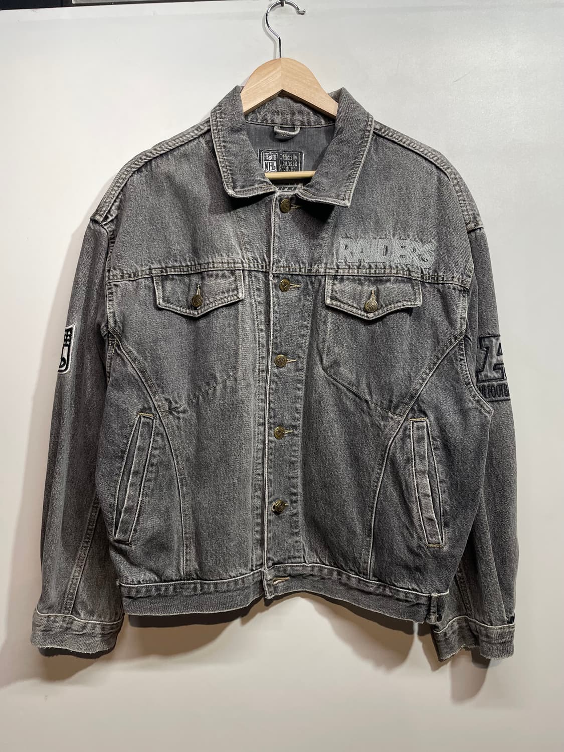 1980‘s NFL 데님 자켓 상품이미지2