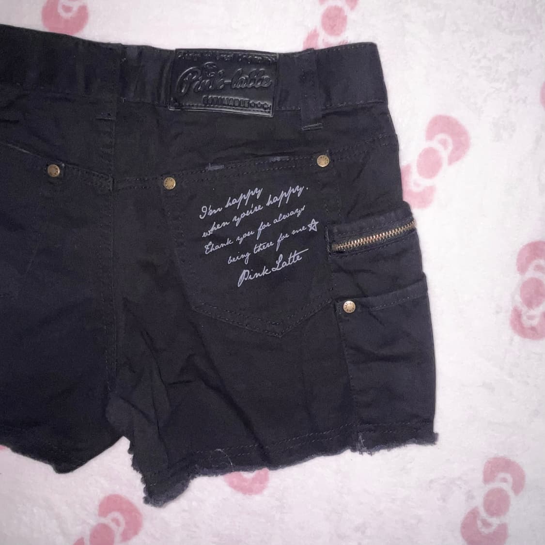 PINK LATTE 핑크라떼 ♡ 오네갸루 숏 팬츠 상품이미지5