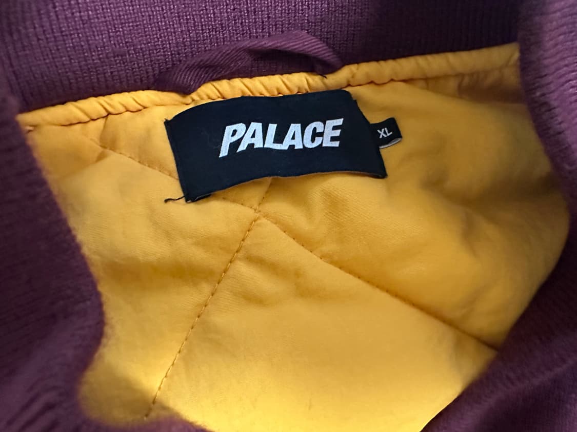 [XL] 팔라스 고트 바시티 자켓 버건디 상품이미지4