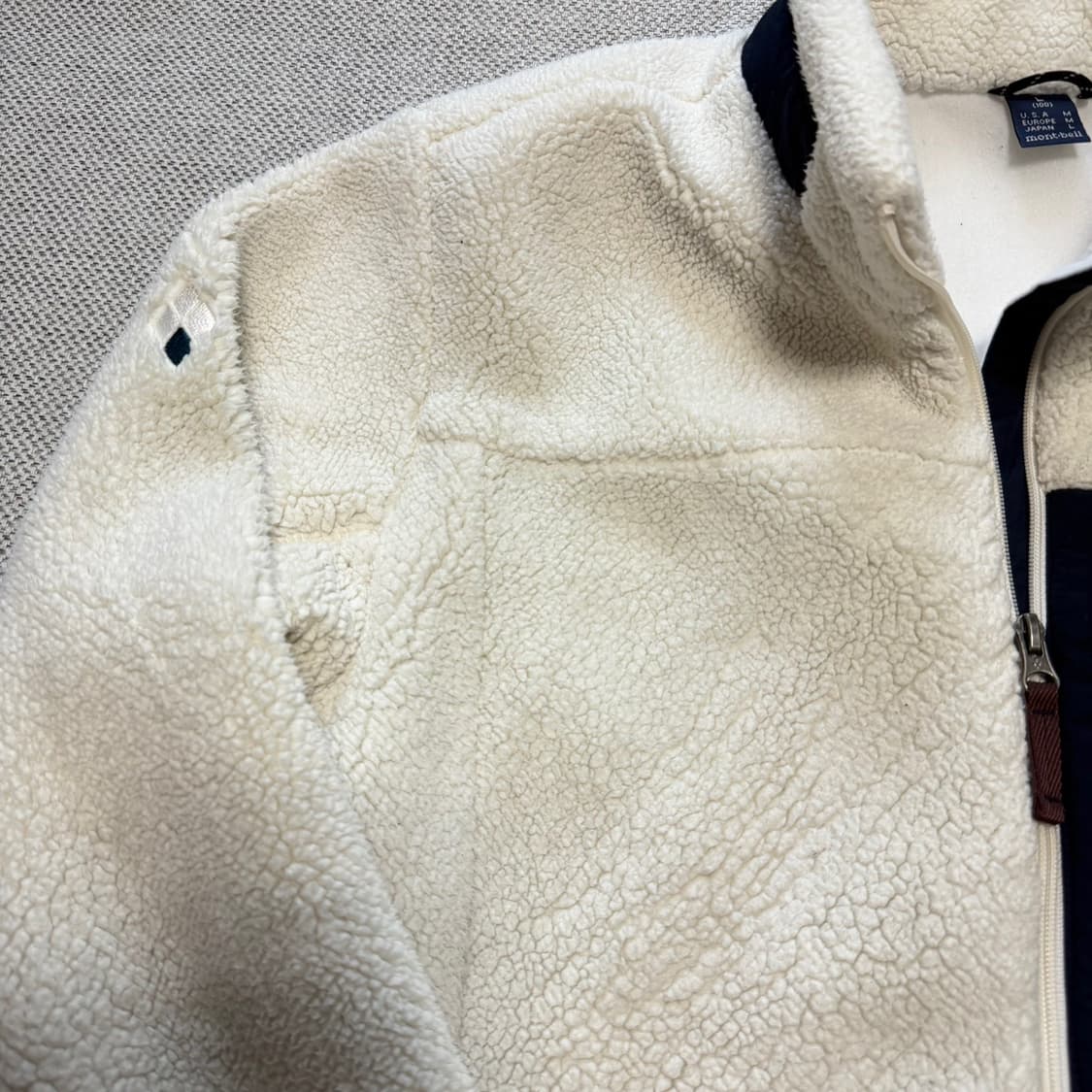 몽벨 다이아몬드 플리스 자켓 상품이미지2