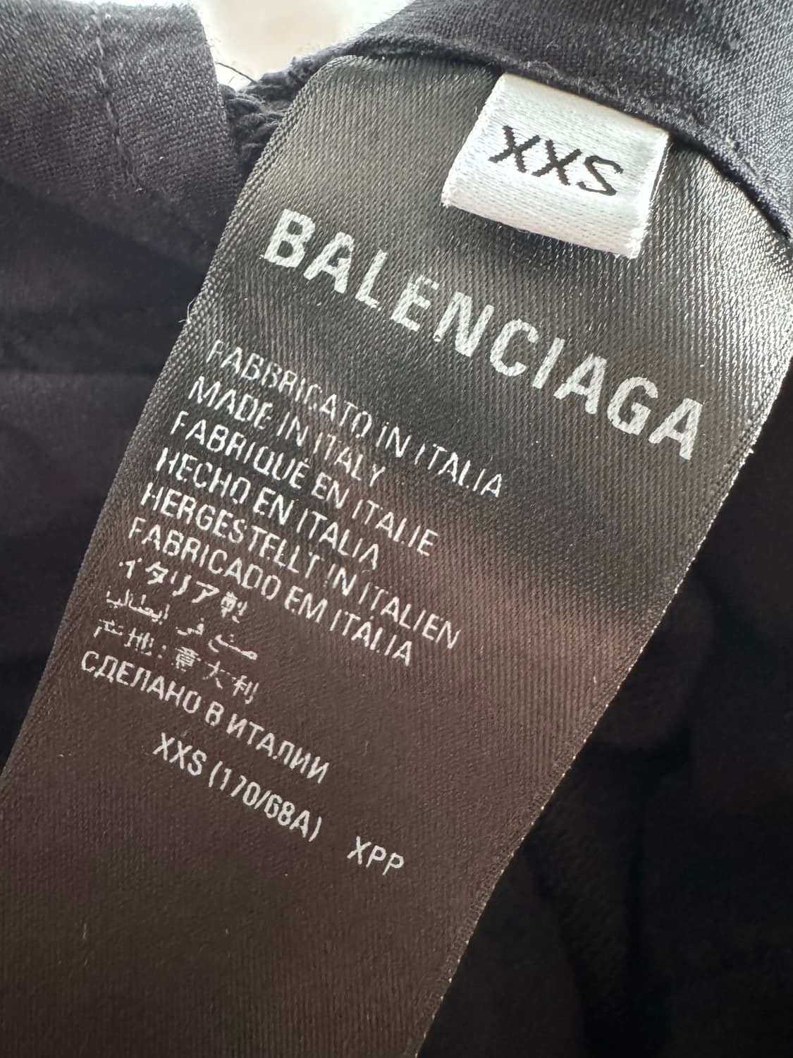 발렌시아가 22aw kick 카고 팬츠 블랙 상품이미지7