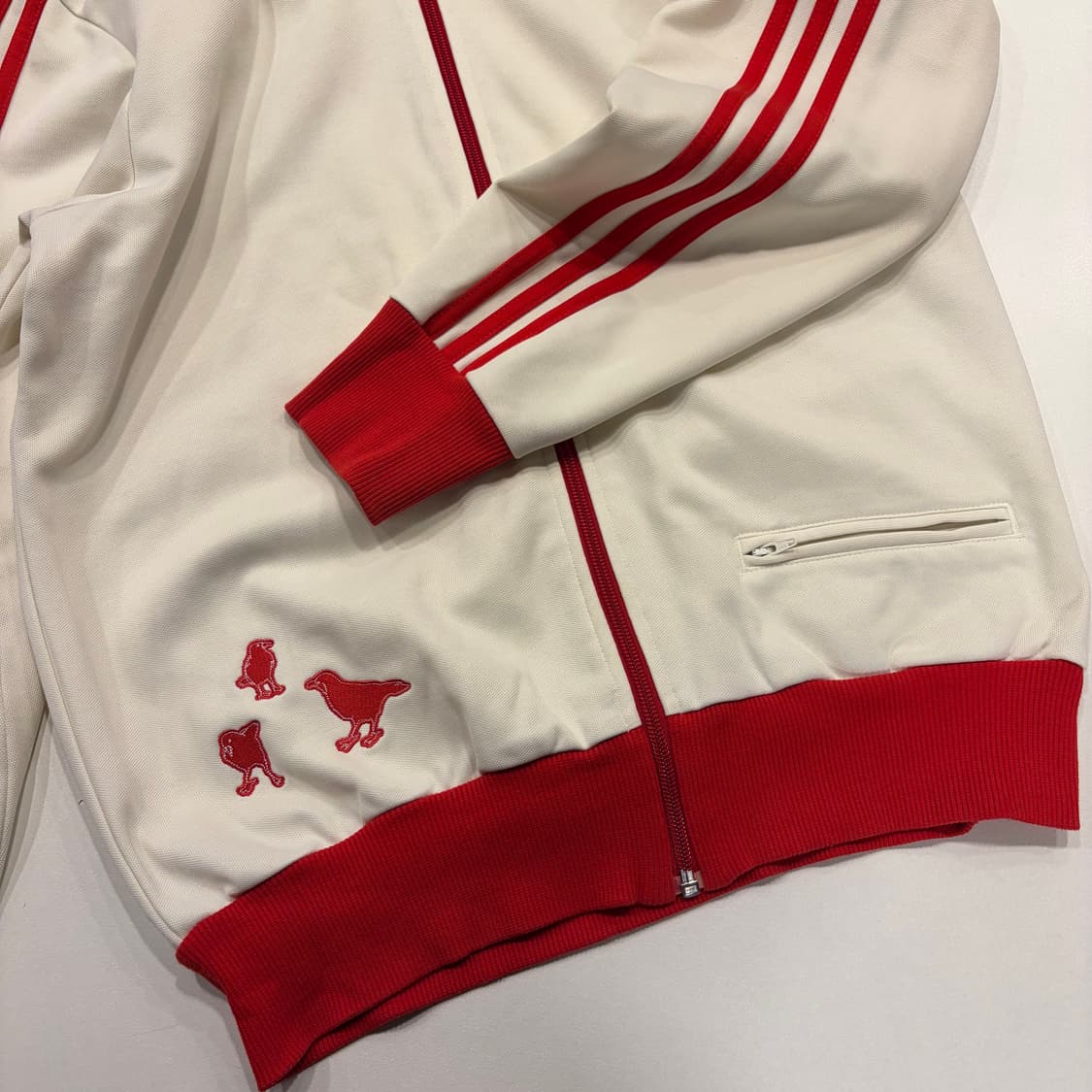 [100] 06s 아디다스 도쿄 Tokyo 져지 트랙탑 화이트 B724 상품이미지6