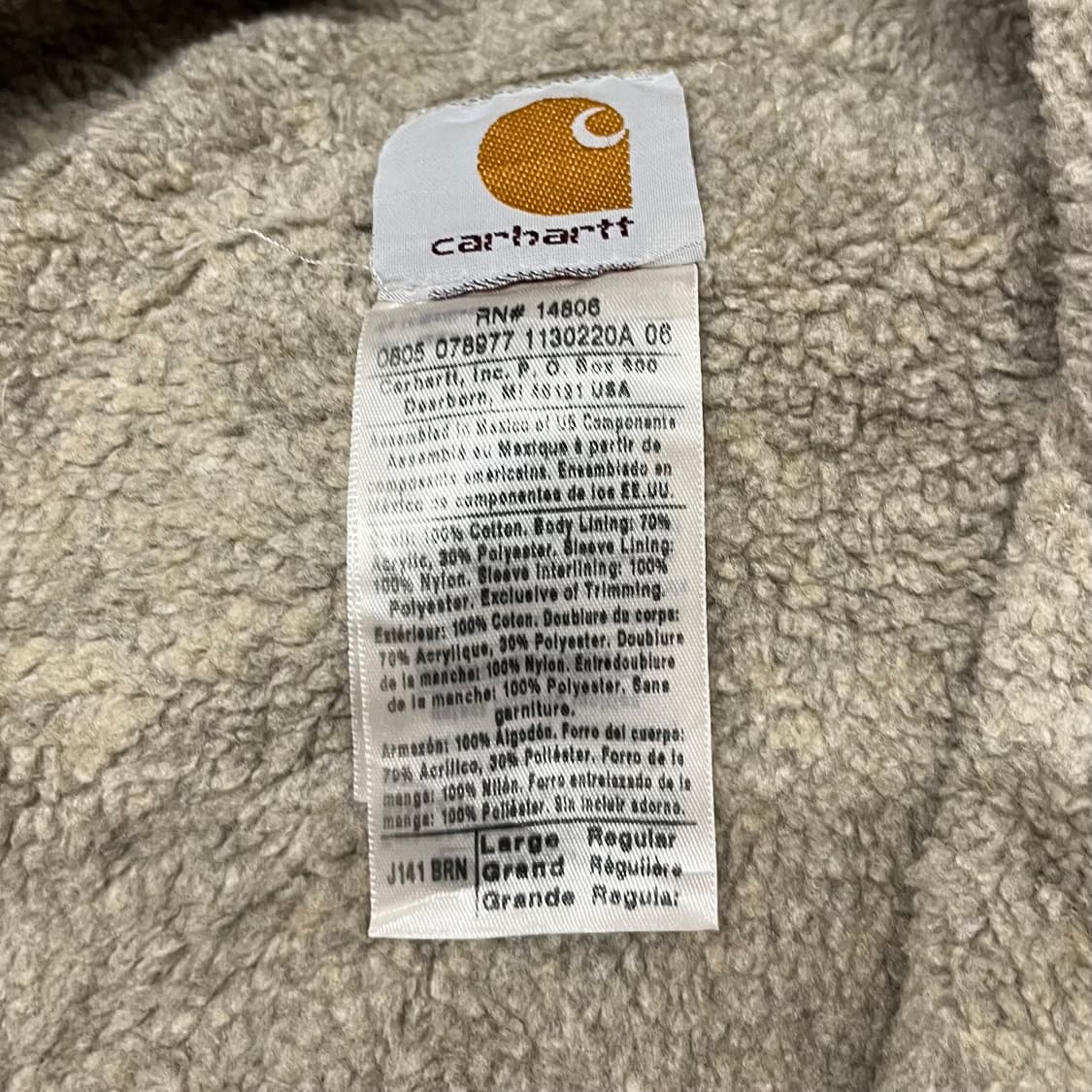 Carhartt J141 시에라 자켓 (105) 상품이미지5