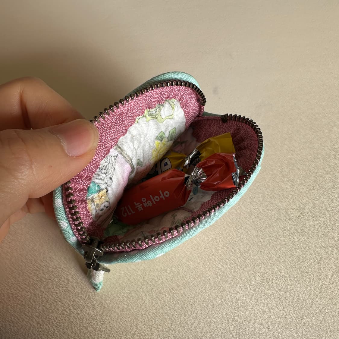 퀼트 미니 파우치 / 에어팟 파우치 상품이미지7