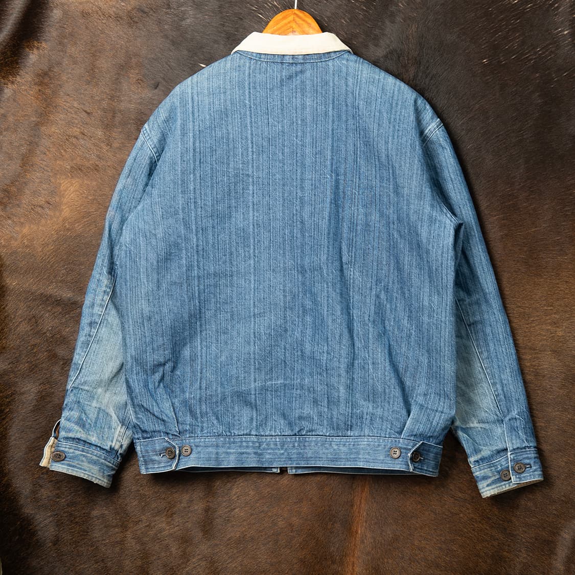 [108] 90s~ 폴로 랄프로렌 블랭킷 라이닝 데님자켓 스윙탑  상품이미지6