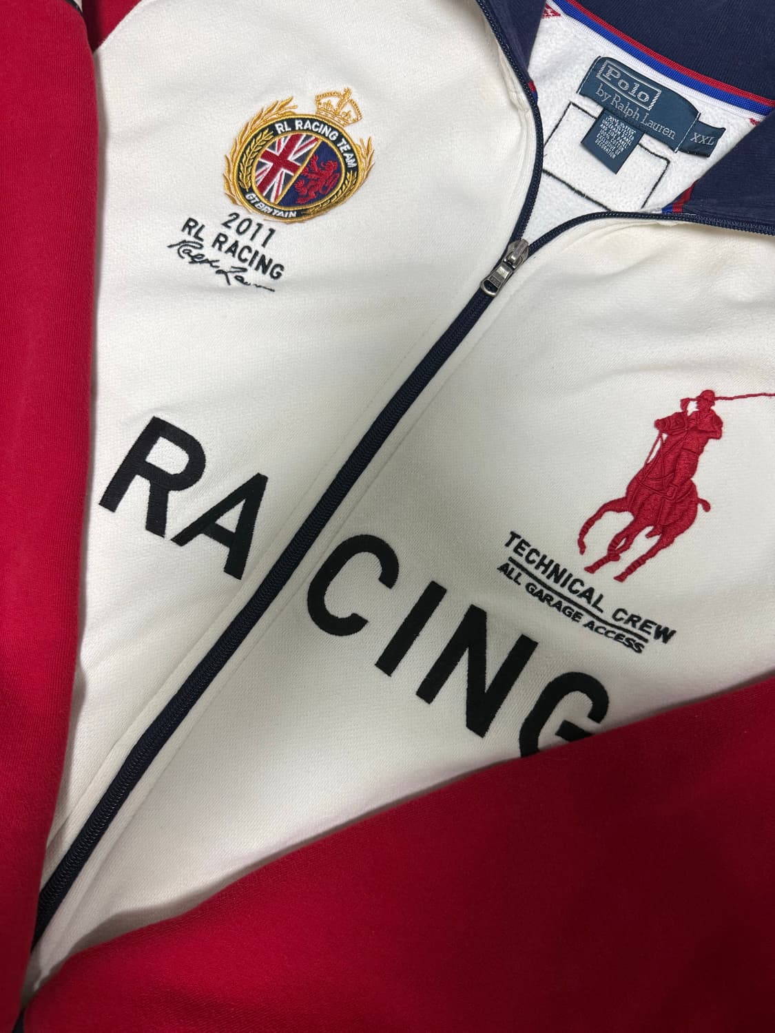 폴로 랄프 로렌 레이싱 트랙 집업 상품이미지1