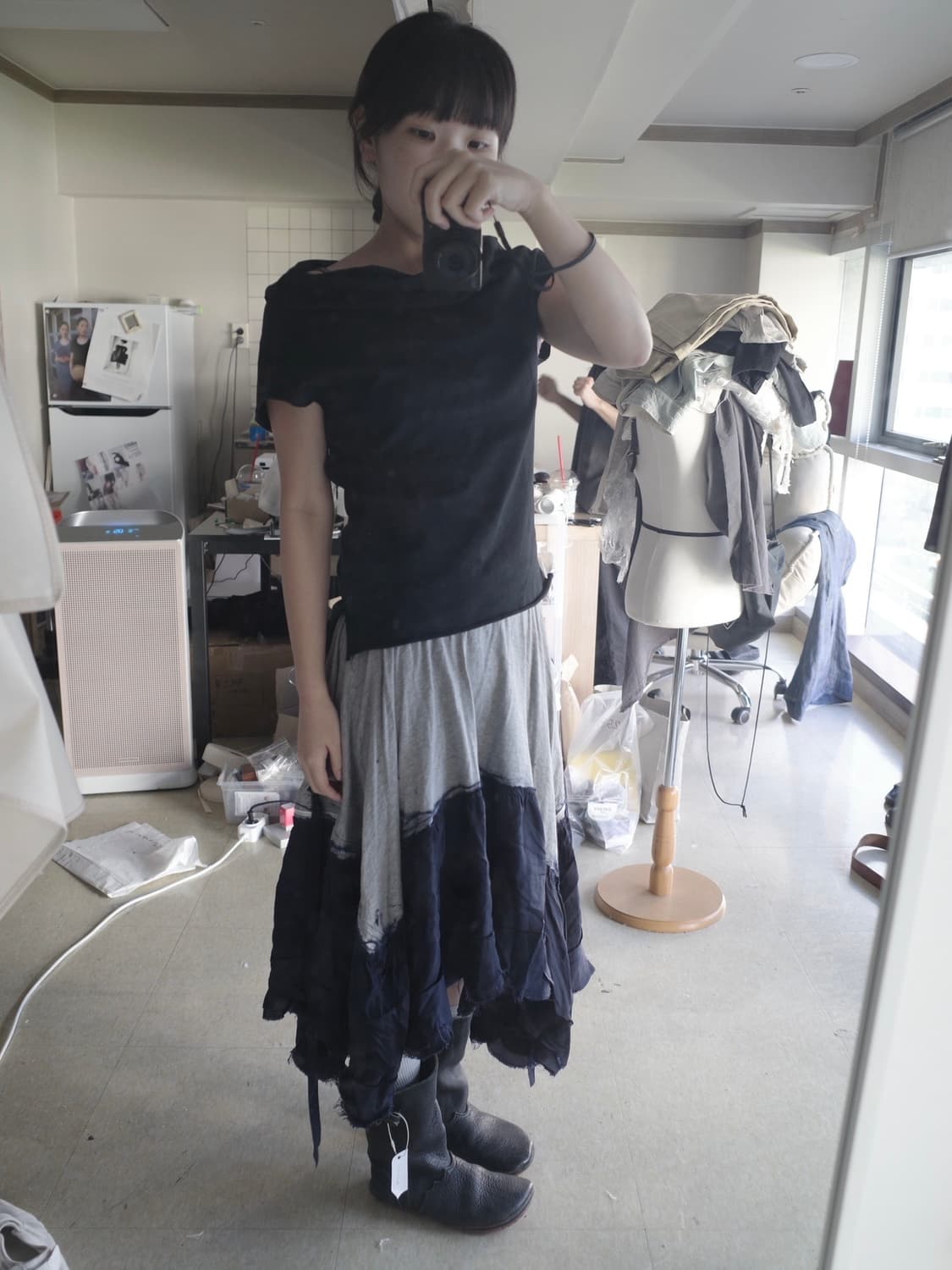 Comme des garcons unbal skirt 상품이미지6