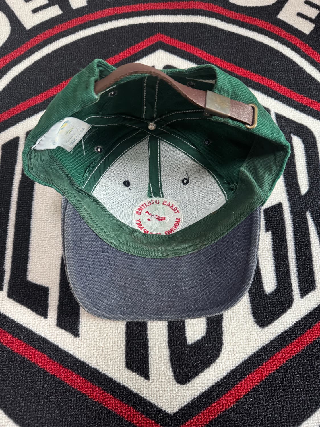 텍사스 유틸리티스 마이닝 몬티셀로 마인 세이프티 레코드 스트랩 백 햇 상품이미지5