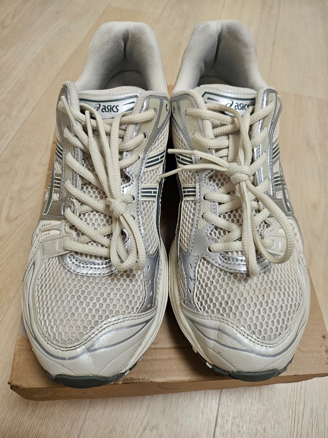 아식스 젤 카야노 14 버치 다크 퓨터 280(상태좋음 박스있음) 상품이미지1