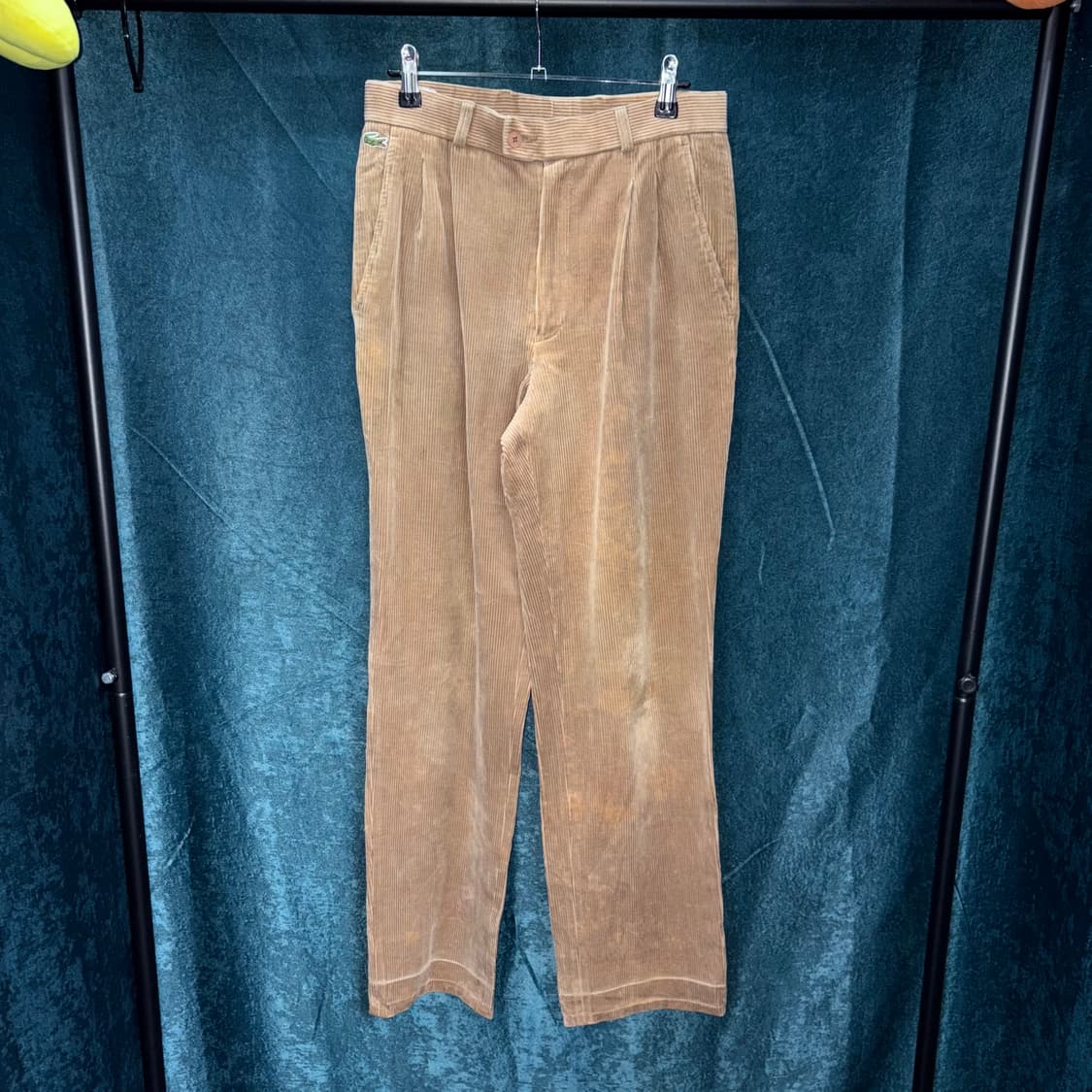 (29) 80s 슈미즈 라코스테 코듀로이 팬츠 상품이미지1