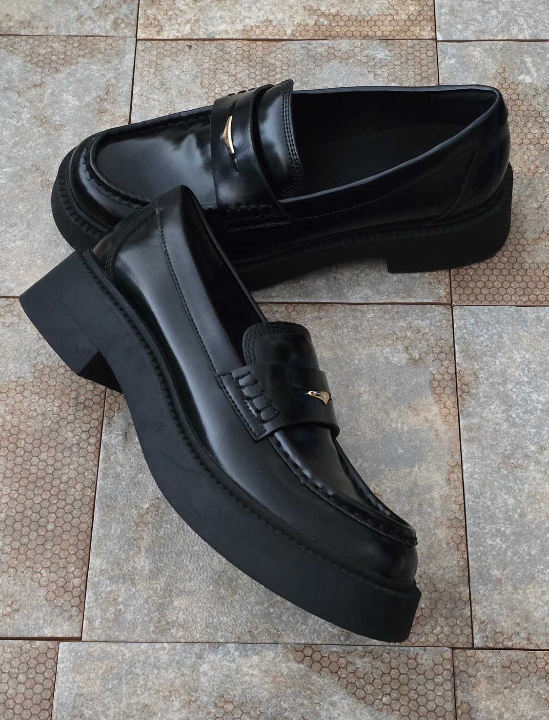 (240)자라 볼륨 구두창 로퍼 구두 상품이미지6