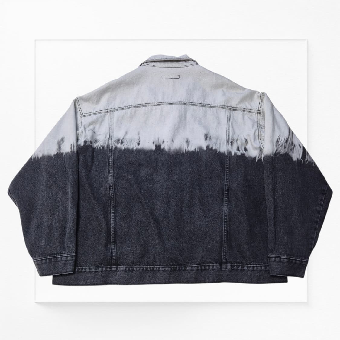 [스트릿패션🔥] 글래머 투톤 워싱 데님 자켓 상품이미지2