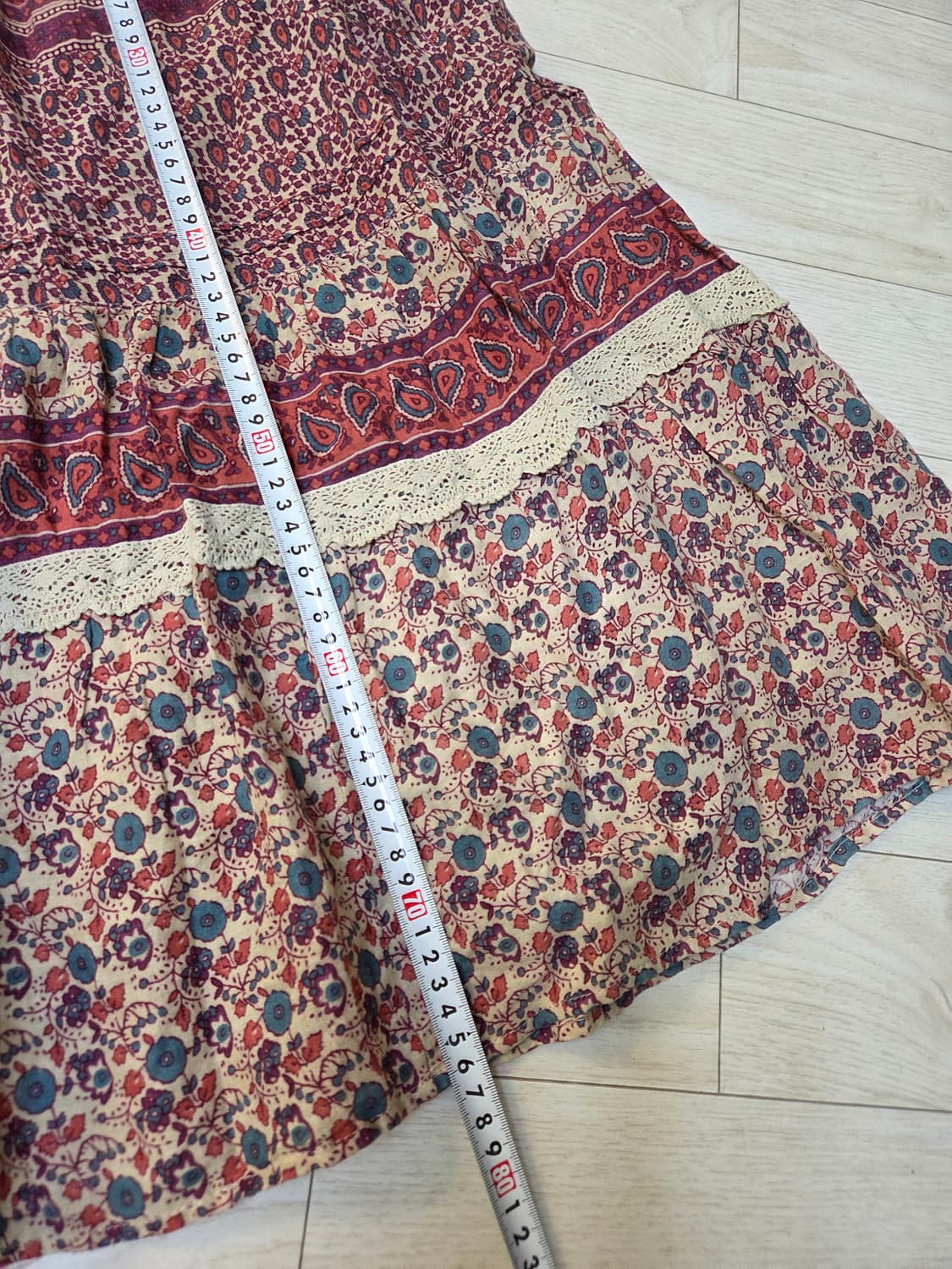 써스데이아일랜드 에스닉 스커트 치마 상품이미지5