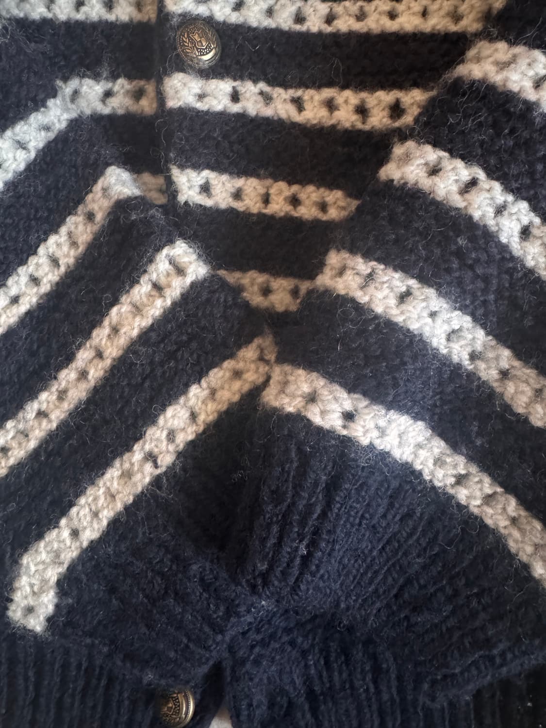 stu 스트라이프 가디건 상품이미지2