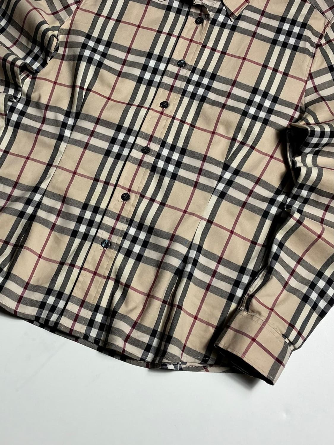 버버리 00's 시그니처 노바 체크 패턴 코튼 셔츠 R2350 상품이미지3