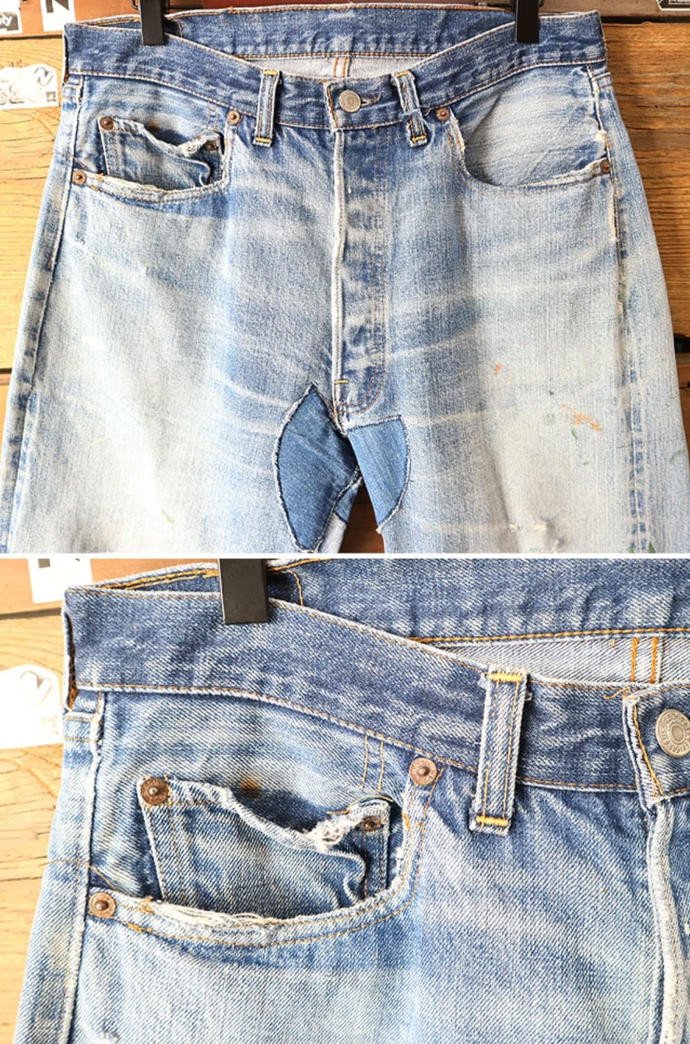  60s levis 501 big E  60년대 리바이스 501 빅E 상품이미지4