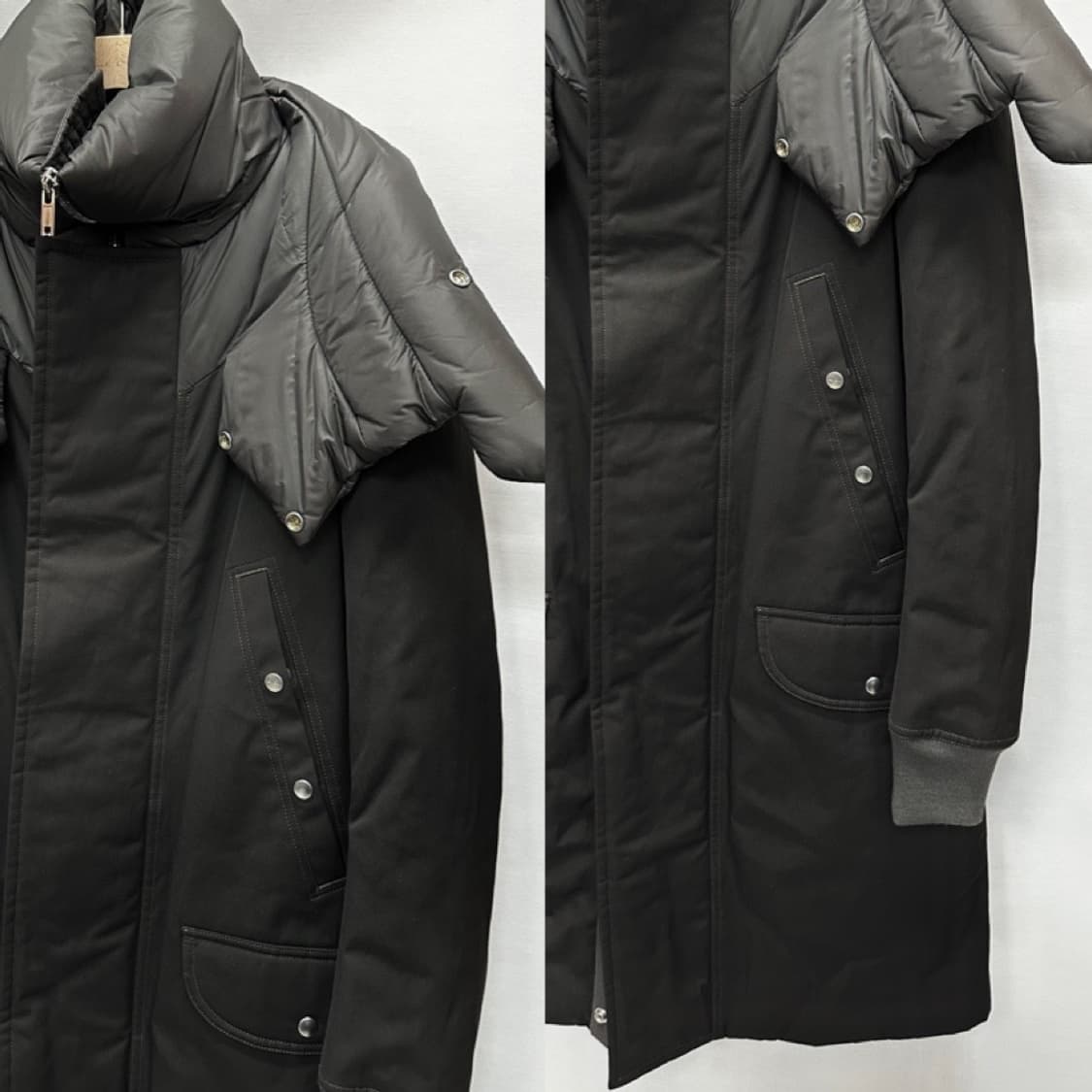 릭오웬스 하이넥 패딩 롱 코트 ( 95~100 ) 상품이미지3