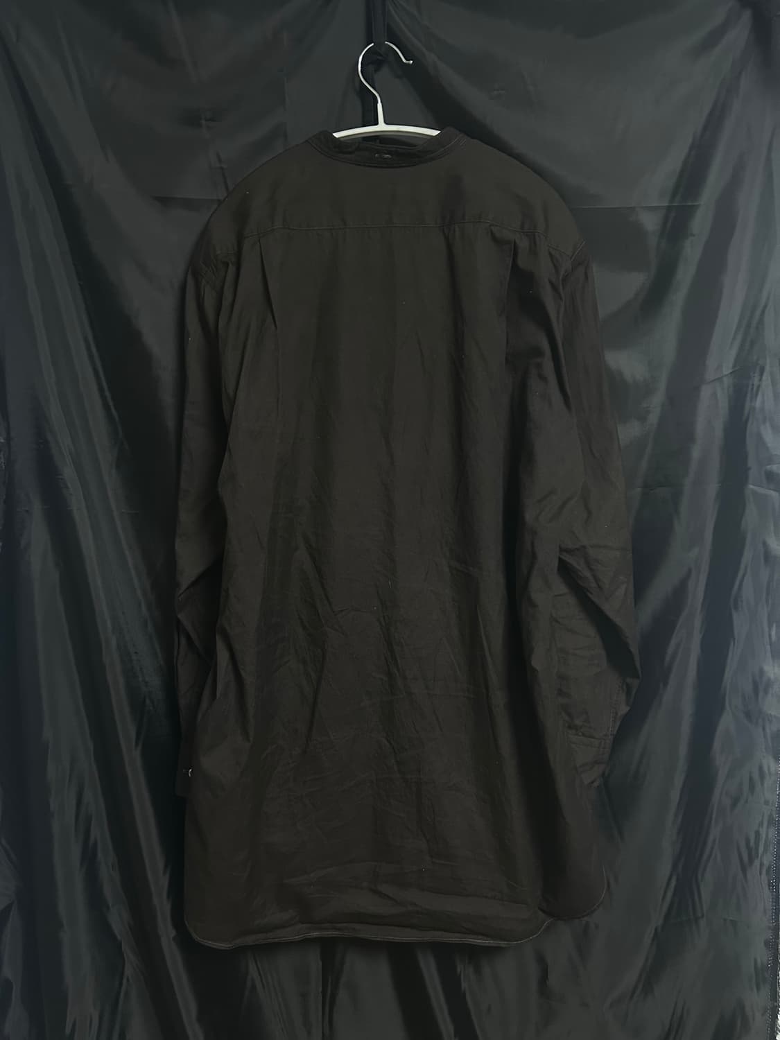 요지야마모토 차이나카라 롱셔츠 상품이미지7