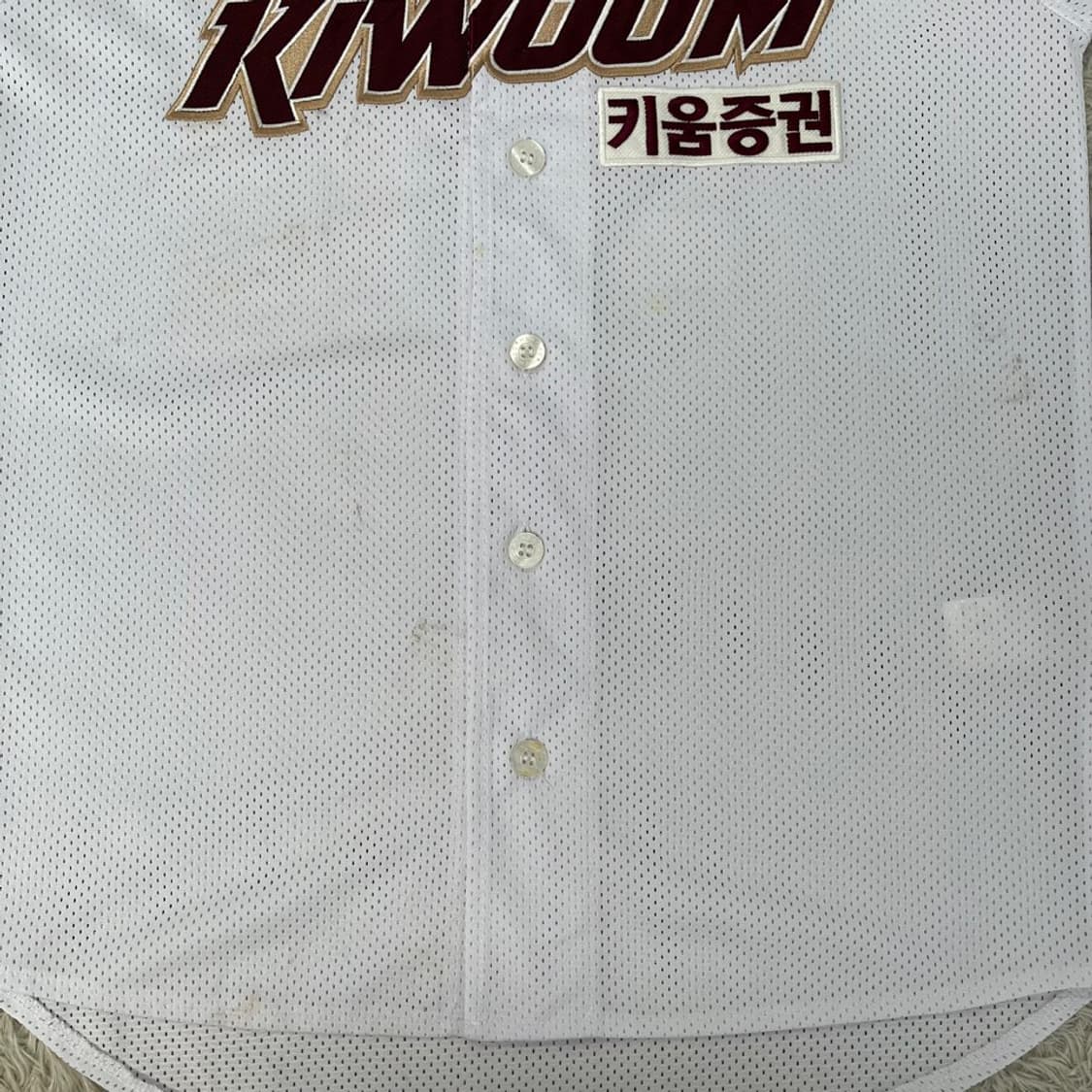 키움히어로즈 반팔 야구 유니폼/이정후/#4008 상품이미지2