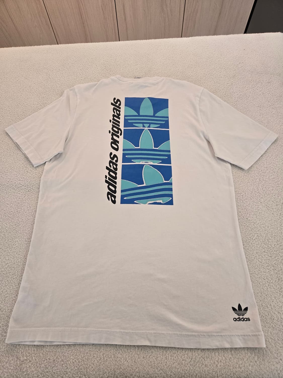 아디다스 오리지널 반팔 티셔츠 화이트 후면 포인트 100 상품이미지6