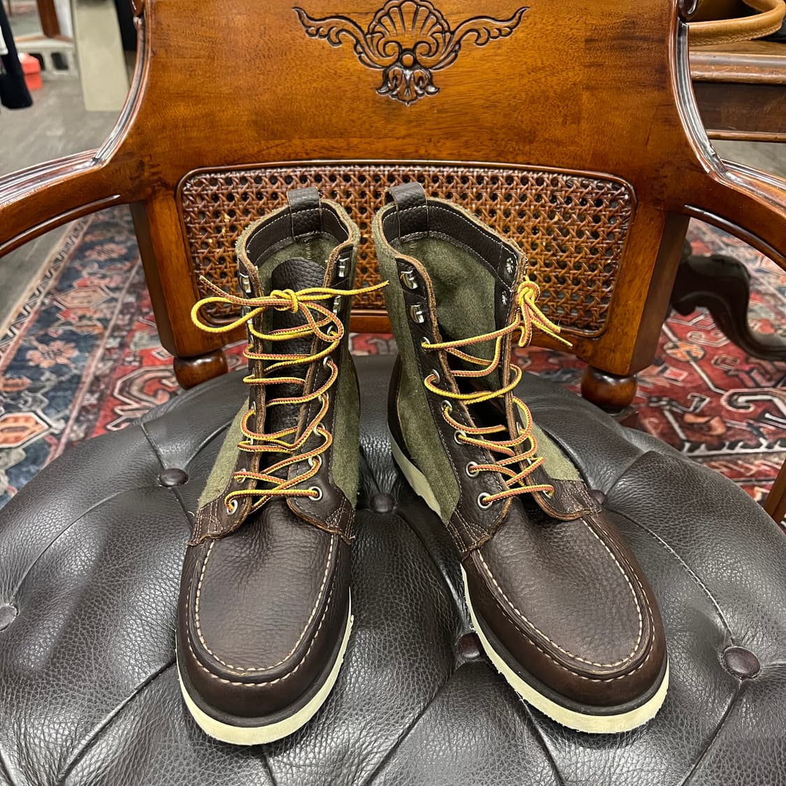 세바고 스탁턴 비브람 울 레더부츠 상품이미지1