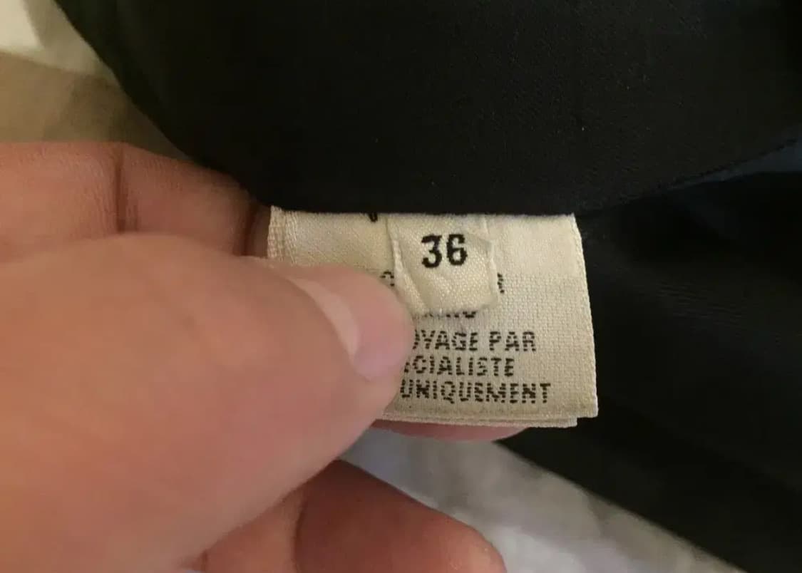 HERMES 에르메스 스커트(레더-디어스킨/실크)36 사이즈 상품이미지8