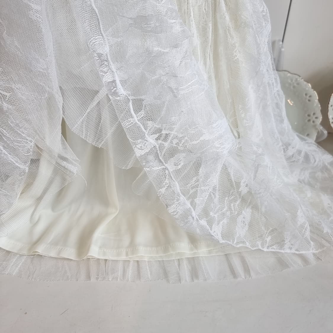 리즈리사 레이스 코르셋 리본 원피스 상품이미지4