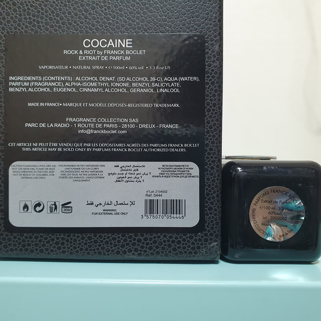 프랭크 보클레 Cocaïne 엑스트레 드 퍼퓸 EXDP 100ml 향수  상품이미지7