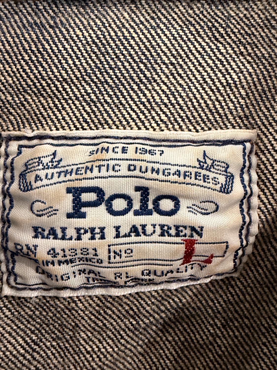 폴로 랄프로렌 데님 트러커 자켓 상품이미지6