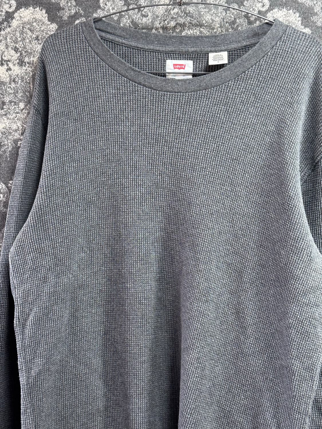 revi's 리바이스 와플 그레이 니트 상품이미지3