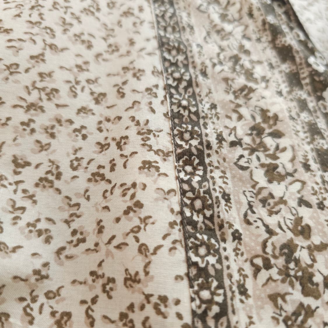 어스뮤직 플로럴 패턴 9부 포켓 원피스 상품이미지10