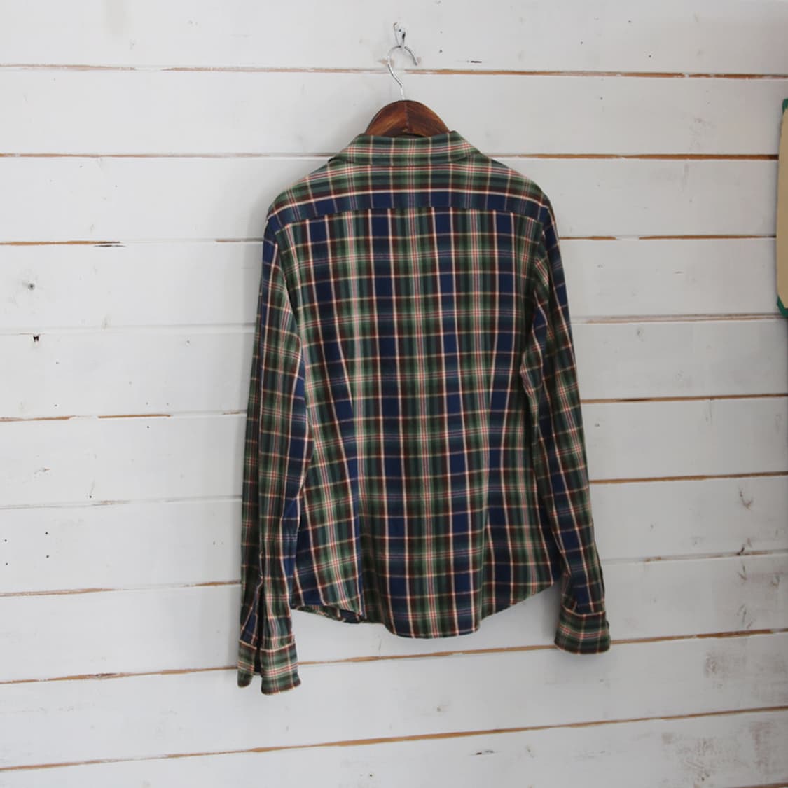 랄프로렌 오픈 카라 체크 셔츠 (여성용 11) 상품이미지3