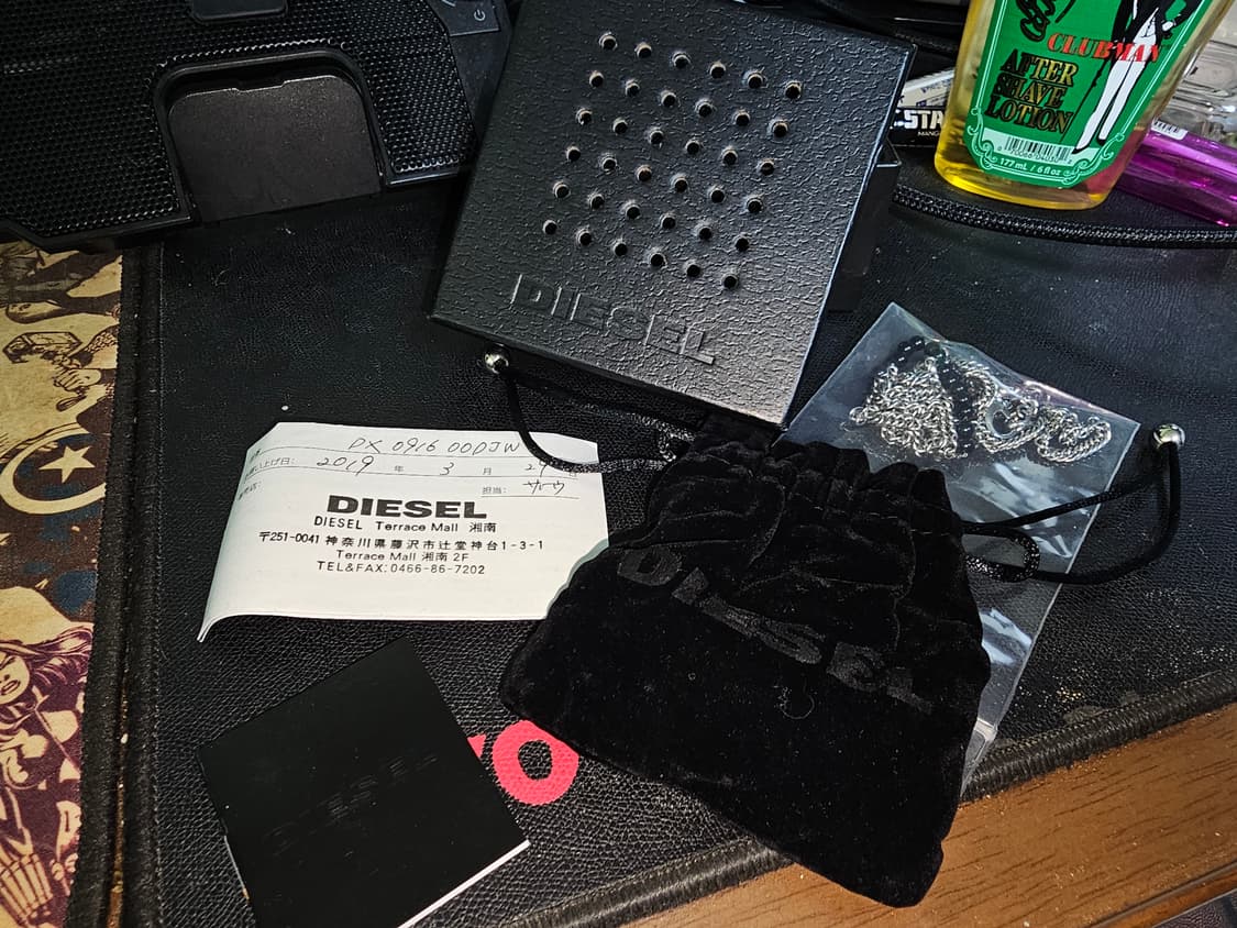 디젤 목걸이 비즈 믹스 브레이브 네글런 상품이미지8