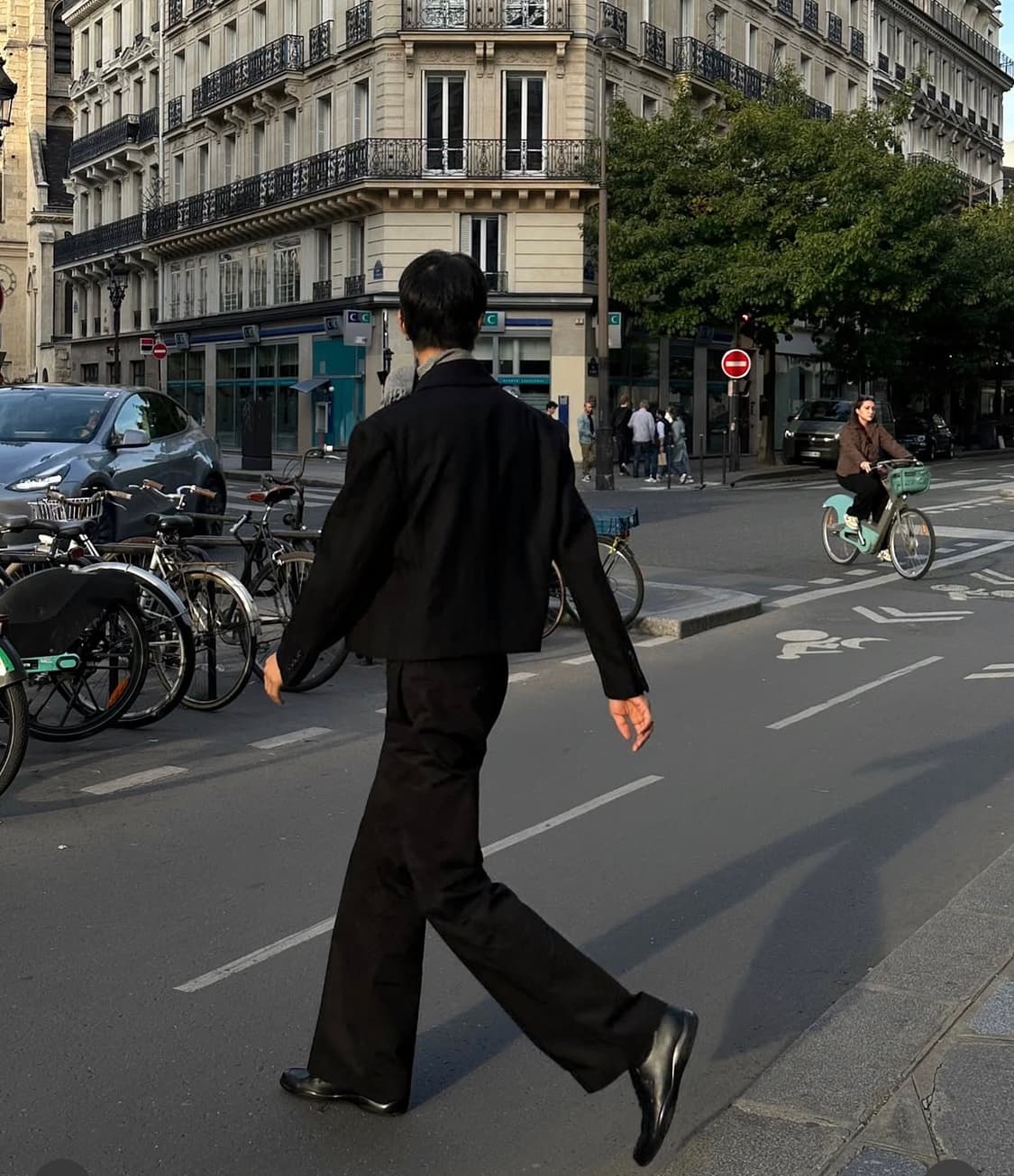 [M] 렉토 시그니처 플레어 핏 팬츠 블랙 상품이미지3