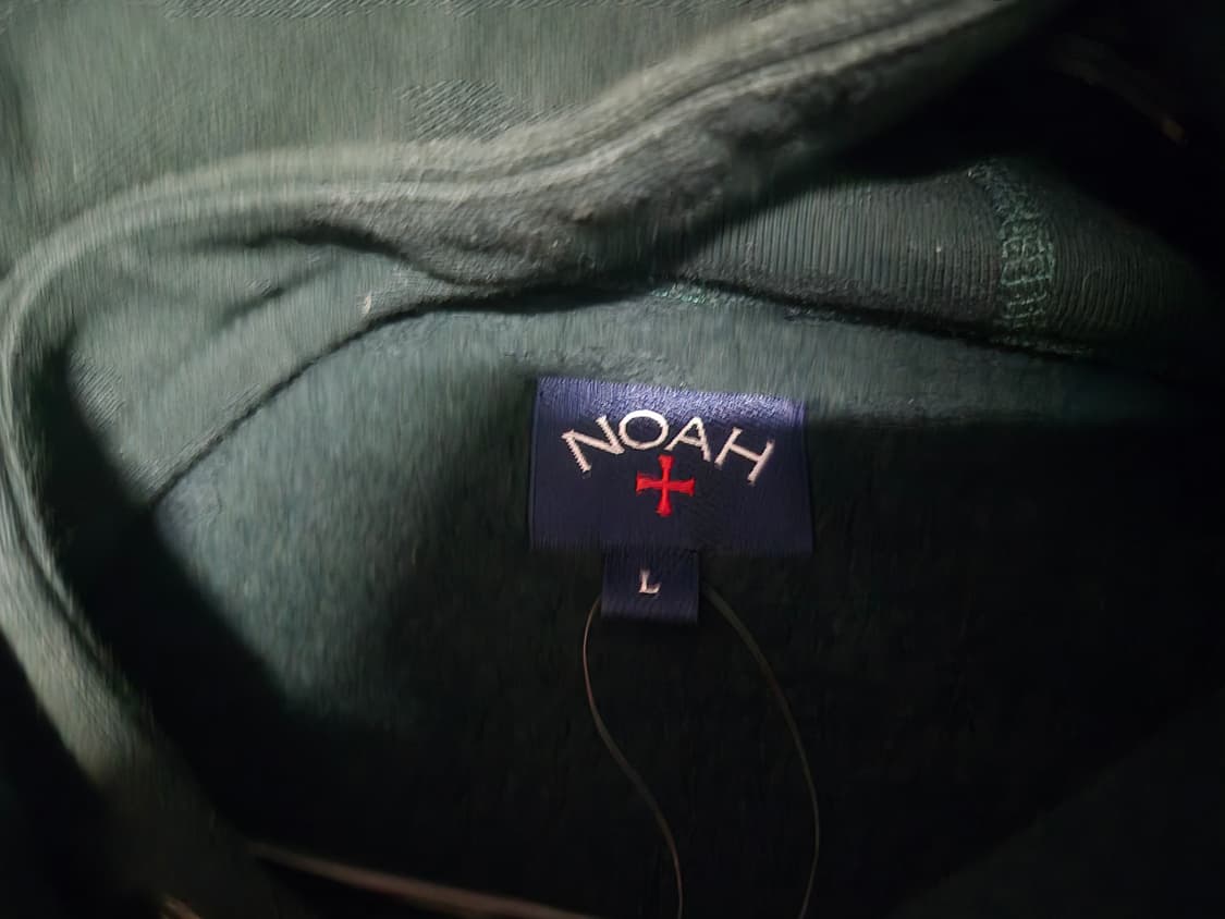 노아 NOAH 왈라스 후드티 그린 L 상품이미지3