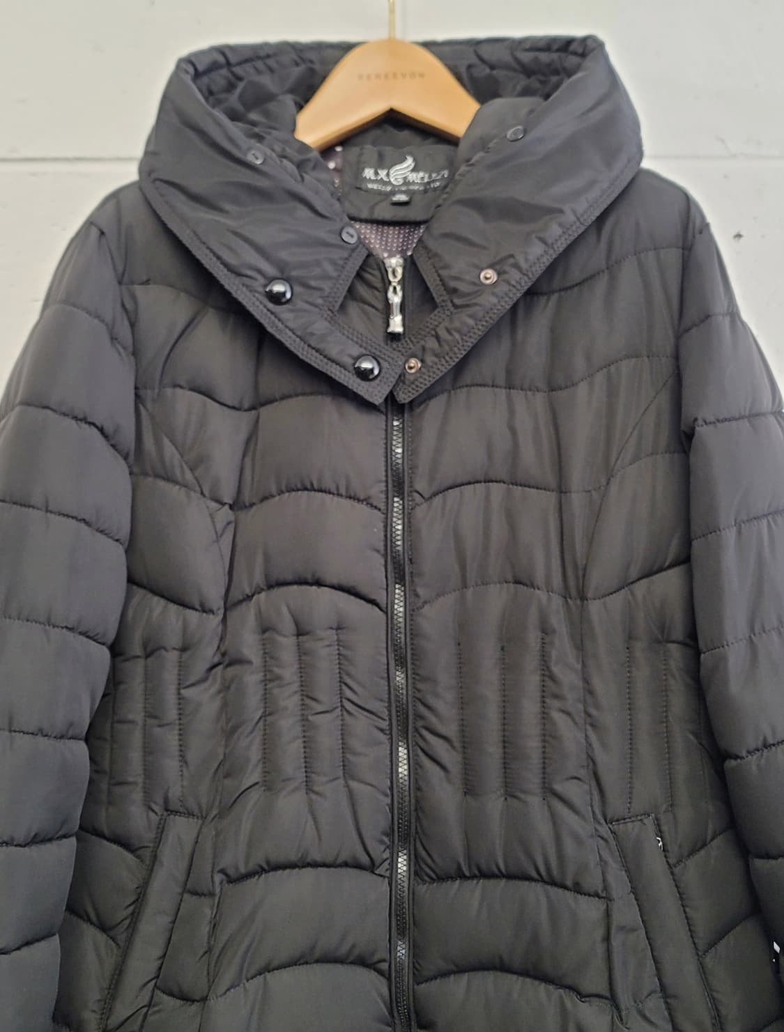 M.X MEIJIZ(여성용) 2웨이지퍼 후드경량패딩 코트자켓(점퍼) 판매 상품이미지4