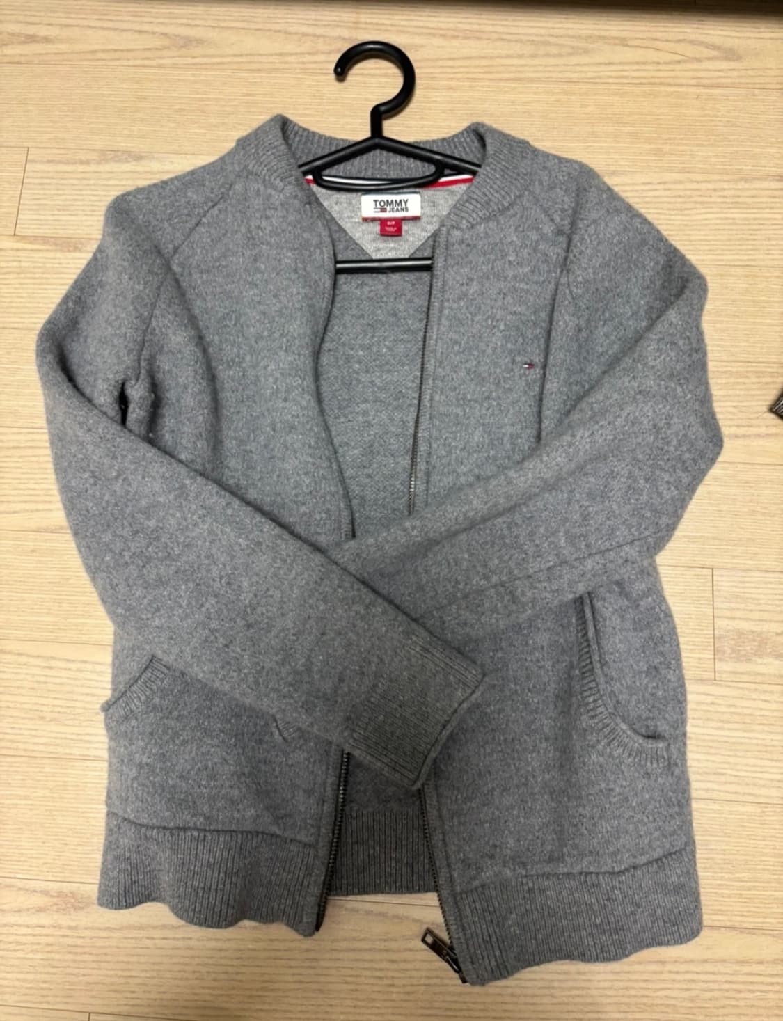 타미힐피거 니트집업 가디건 상품이미지1