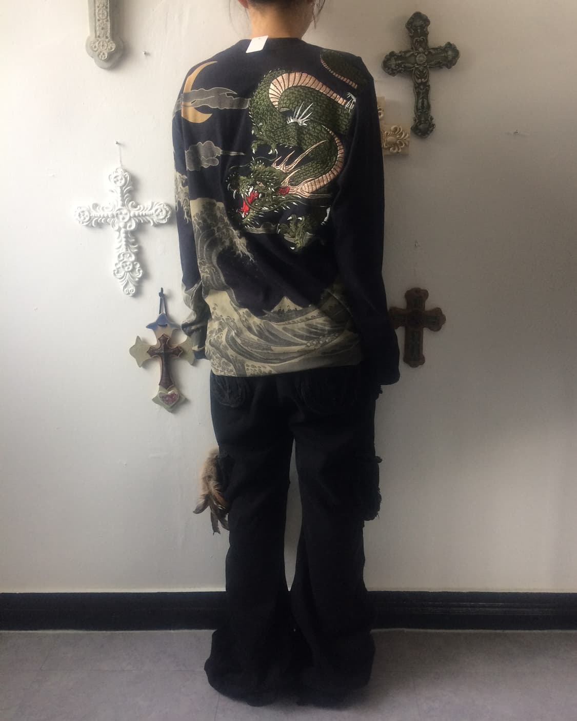 Dragon patch sleeve 상품이미지1