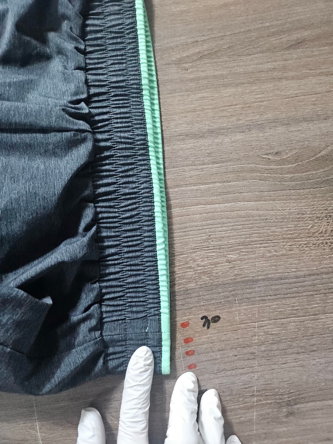 데상트 GYM 반바지 부착 레깅스  S 상품이미지5