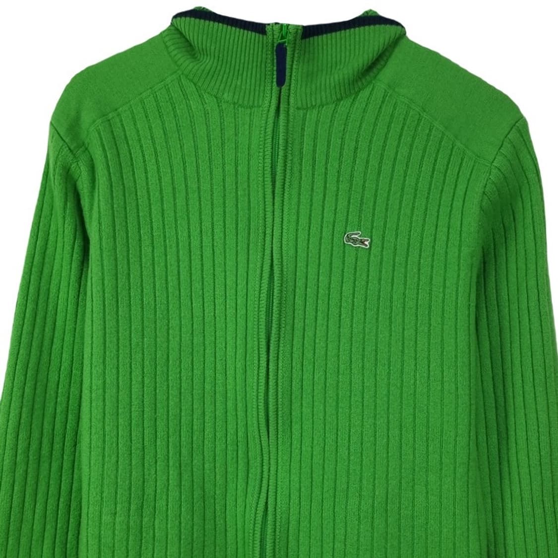 [라코스테] 로고 패치 슬림핏 니트 집업 가디건 M18780 상품이미지4