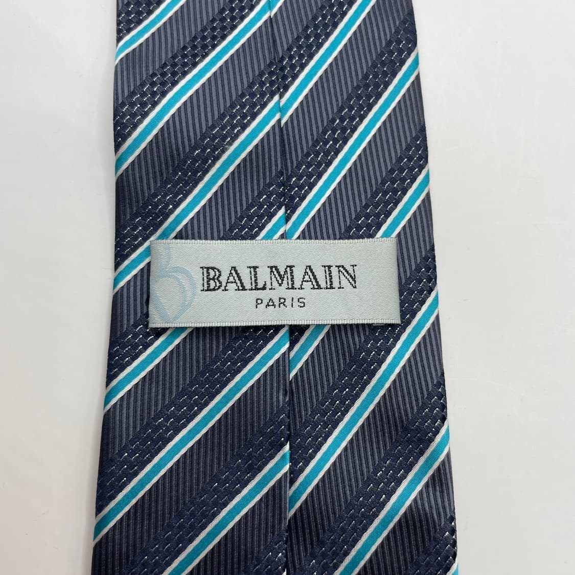 391) (BALMAIN) 발망 패턴 넥타이 상품이미지5