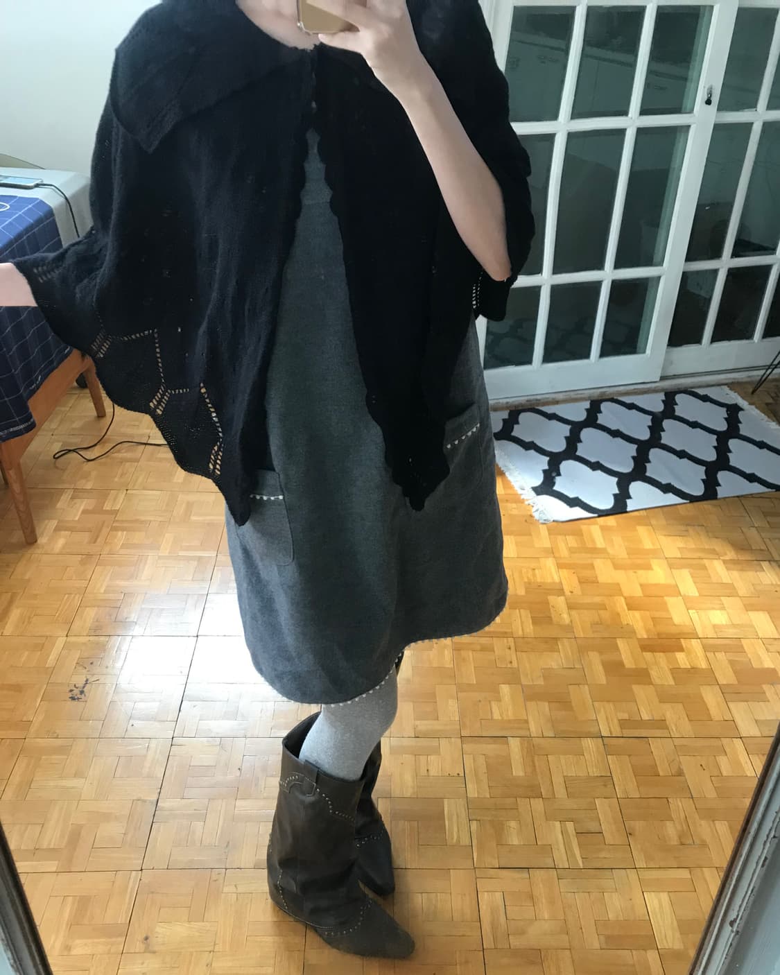 vintage grey pocket one-piece 상품이미지7