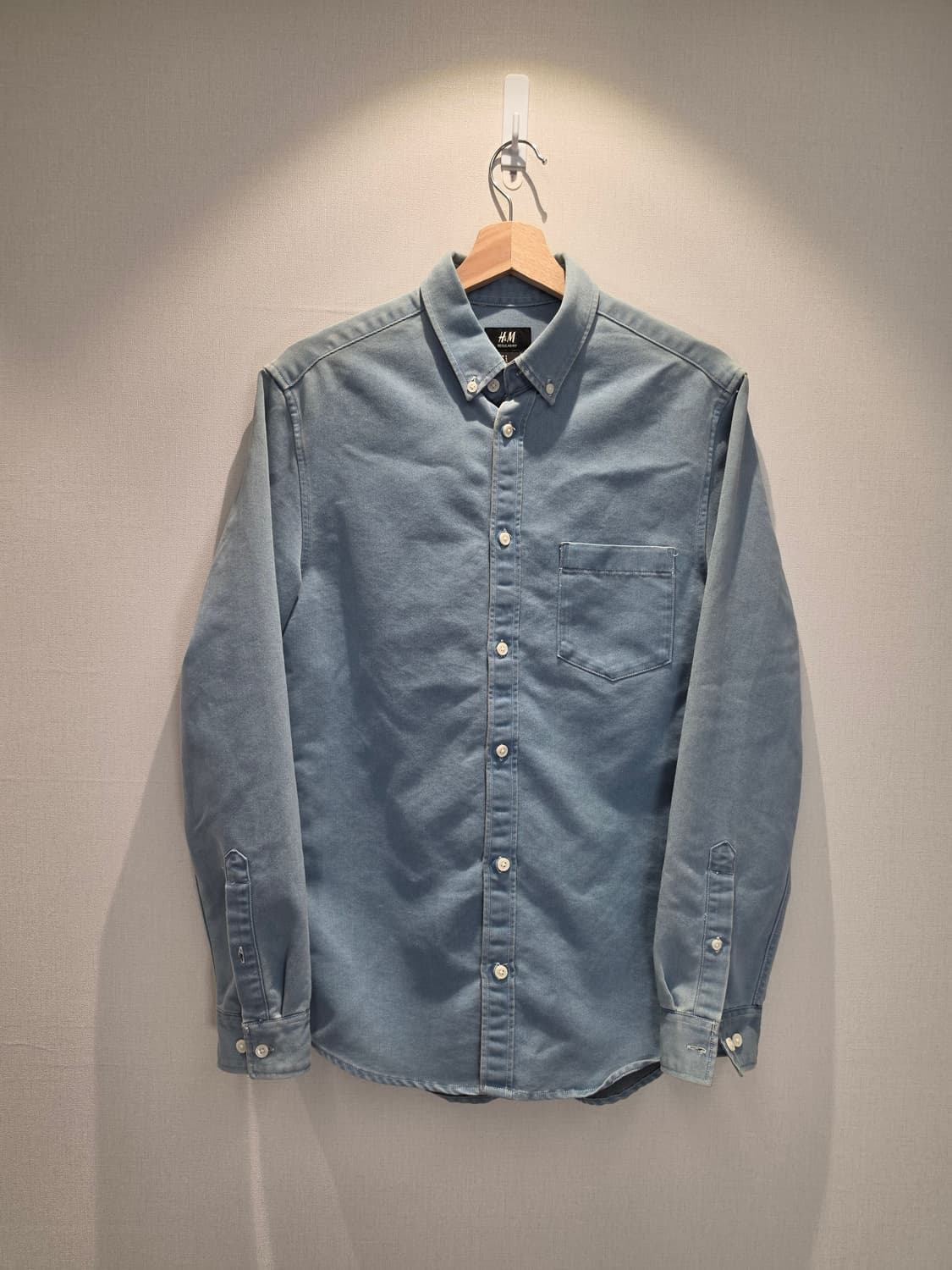 H&M 에이치엔앰 데님 셔츠  상품이미지2